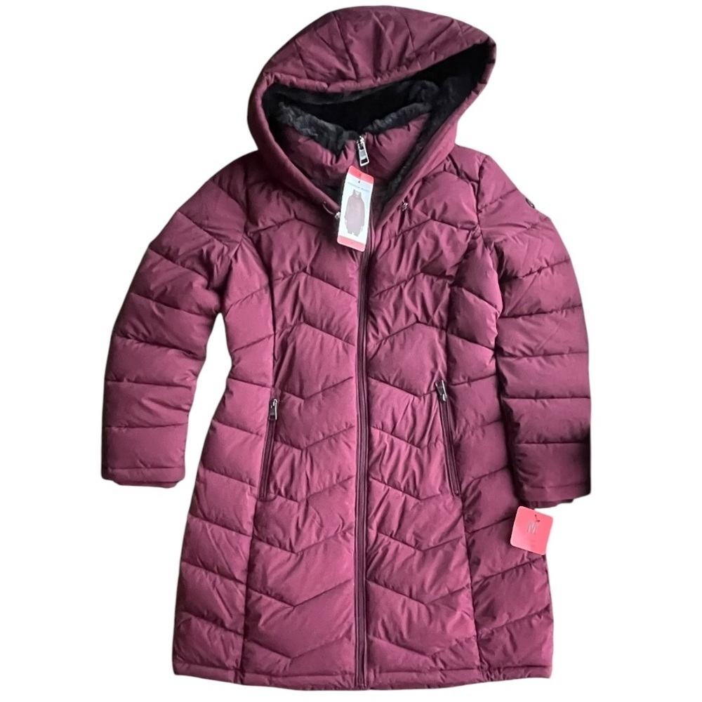 Andrew Marc Ladies Walker Jacket Puffer Coat Parka Size: Medium New With Tags - Picture 3 of 13